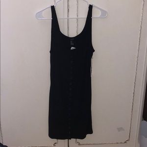 Forever 21 snap button dress